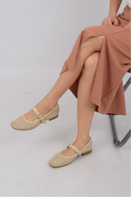 Francine – Mesh Buckle Sandals