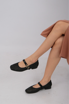 Francine – Mesh Buckle Sandals