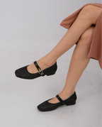 Francine – Mesh Buckle Sandals