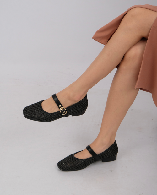 Francine – Mesh Buckle Sandals