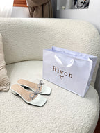 Bowie – Transparent Strap Sandals