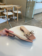 Bowie – Transparent Strap Sandals