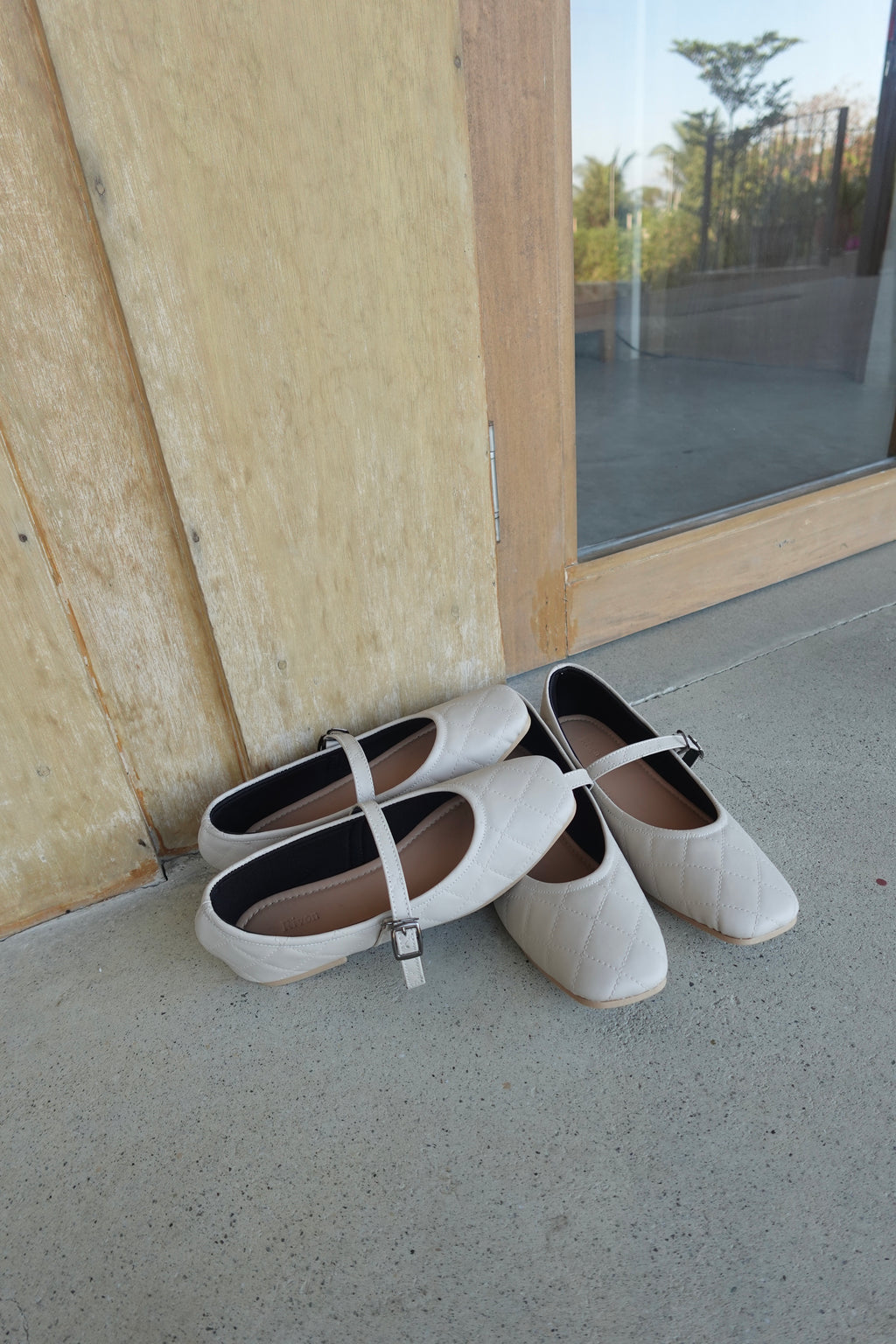 Elle – Quilted Mary Jane Shoes